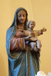 Virgin mary with baby jesus, chapel of saint roch in zagreb, croatia