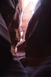 Close-up of rock formation