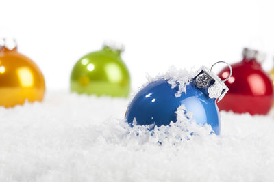 Close-up of christmas decoration
