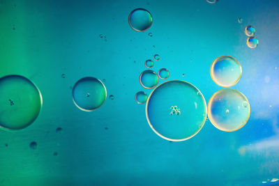 Full frame shot of bubbles