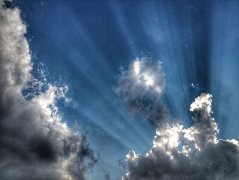 Low angle view of sky