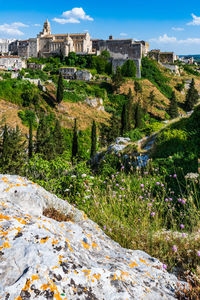 View of old ruin building