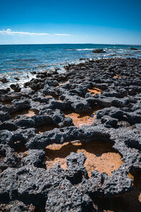 View on the sea in puglia