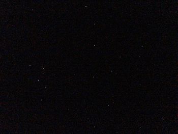 Low angle view of star field at night