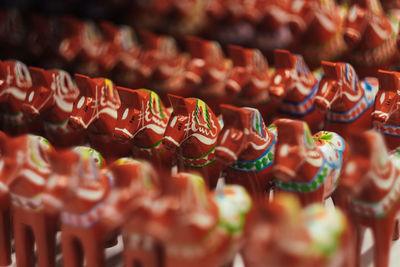 Close-up of multi colored candies