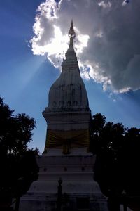 Low angle view of temple