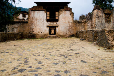 Old historic building against sky