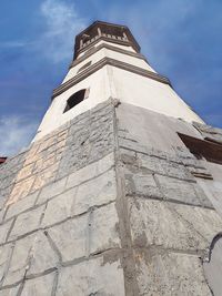 Low angle view of building against sky