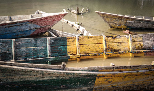 Built structure in water