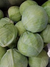 Full frame shot of onions for sale at market stall