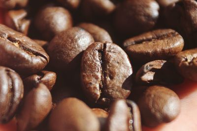 Full frame shot of coffee beans