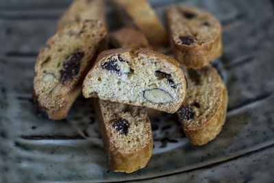 Close-up of breads