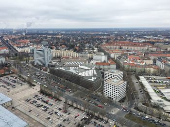 Aerial view of cityscape