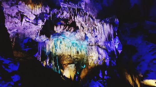 Close-up of cave