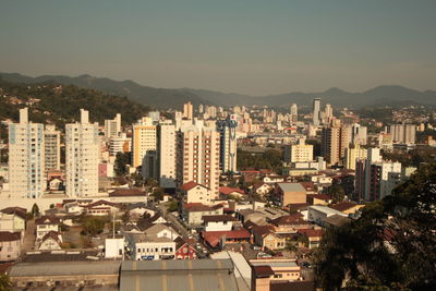 Cityscape against sky