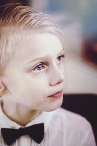 Close-up of boy