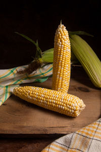 Close-up of corn