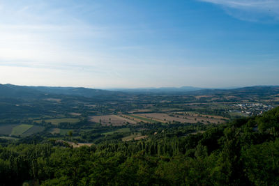 Aerial view of city