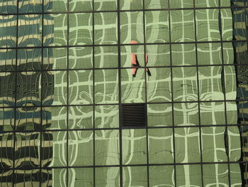 Full frame shot of window