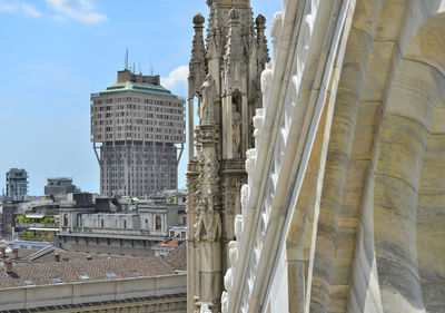 Panoramic view of buildings in city