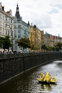 View of buildings in city