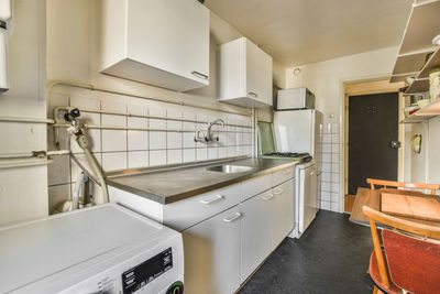 Interior of kitchen