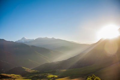 Early morning of ossetia