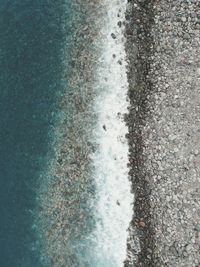 Full frame shot of sea shore