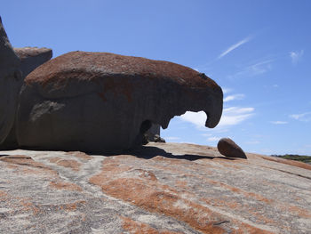 The remarkable rocks on kangaroo island on a beautiful australian spring day