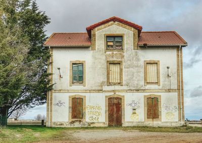 House against sky