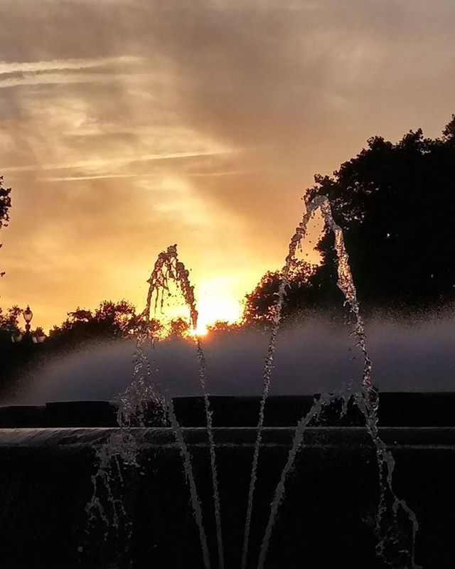 sunset, water, sky, sun, beauty in nature, nature, reflection, silhouette, sunlight, scenics, tranquility, lens flare, plant, growth, motion, outdoors, tree, sunbeam, tranquil scene, cloud - sky