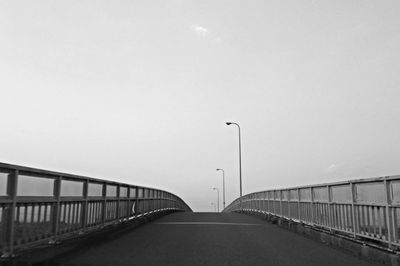 Empty road at night