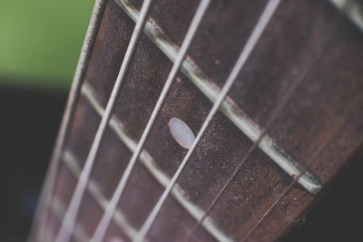 Close up of piano