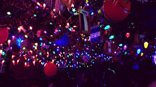 Crowd enjoying music concert