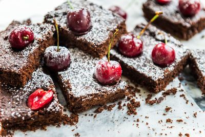 Close-up of cake