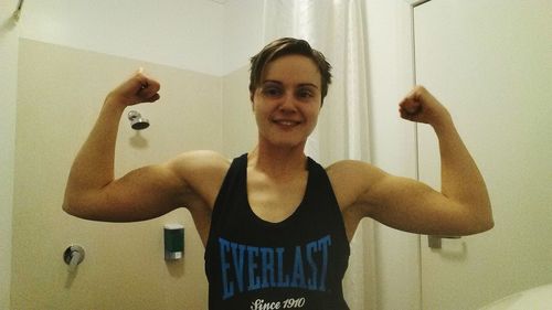 Portrait of smiling man