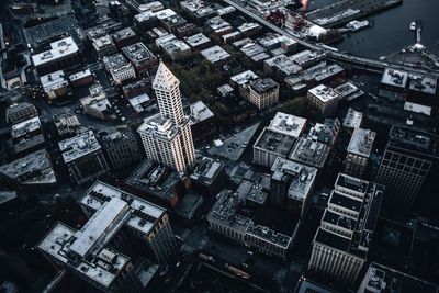 Aerial view of cityscape