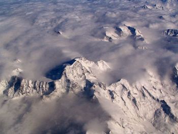 Aerial view of landscape