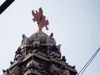 Low angle view of building against sky