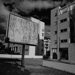 Buildings against sky in city