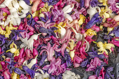 Full frame shot of multi colored vegetables for sale