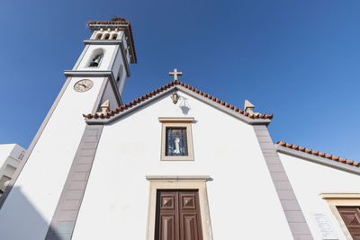 Low angle view of building against sky