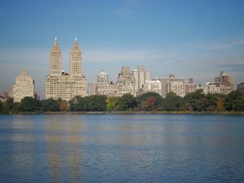 River with buildings in background