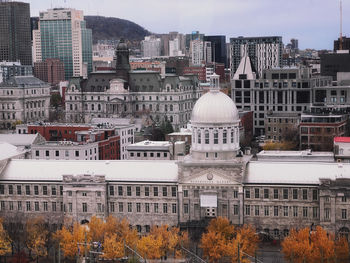 Buildings in city