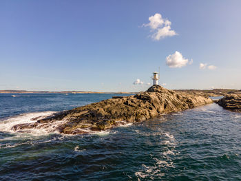 The edge of marstrand's island