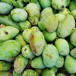 Full frame shot of fruits for sale at market stall