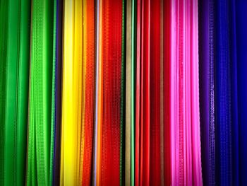 Full frame shot of multi colored fabric