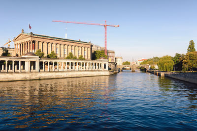 View of building against clear sky