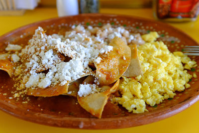 Close-up of food