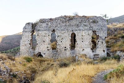 Old ruin building
